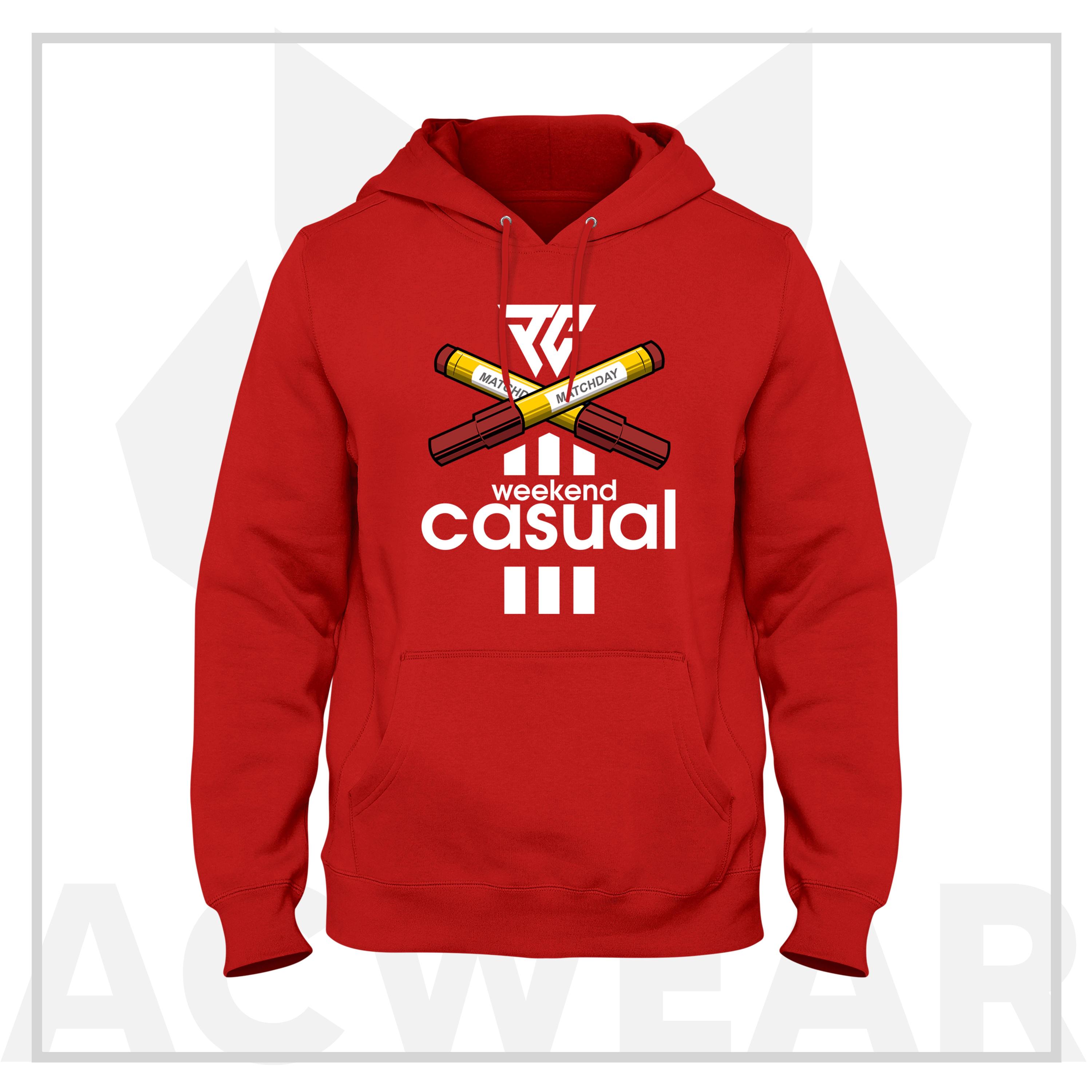 Weekend Casual Kırmızı Hoodie