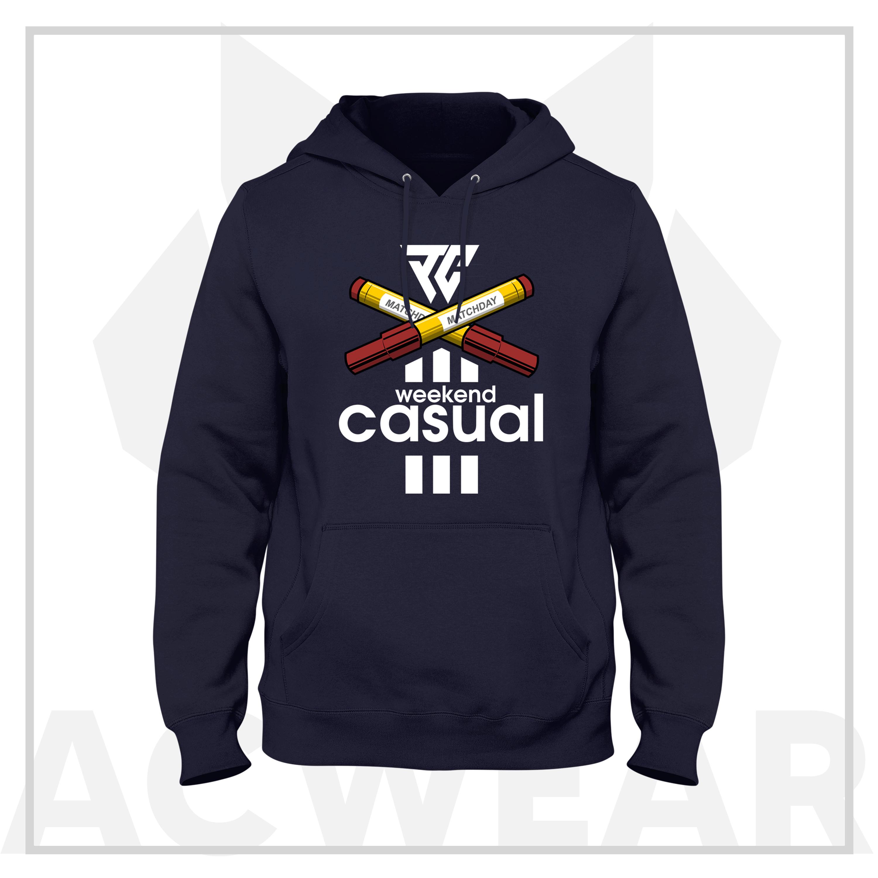 Weekend Casual Lacivert Hoodie