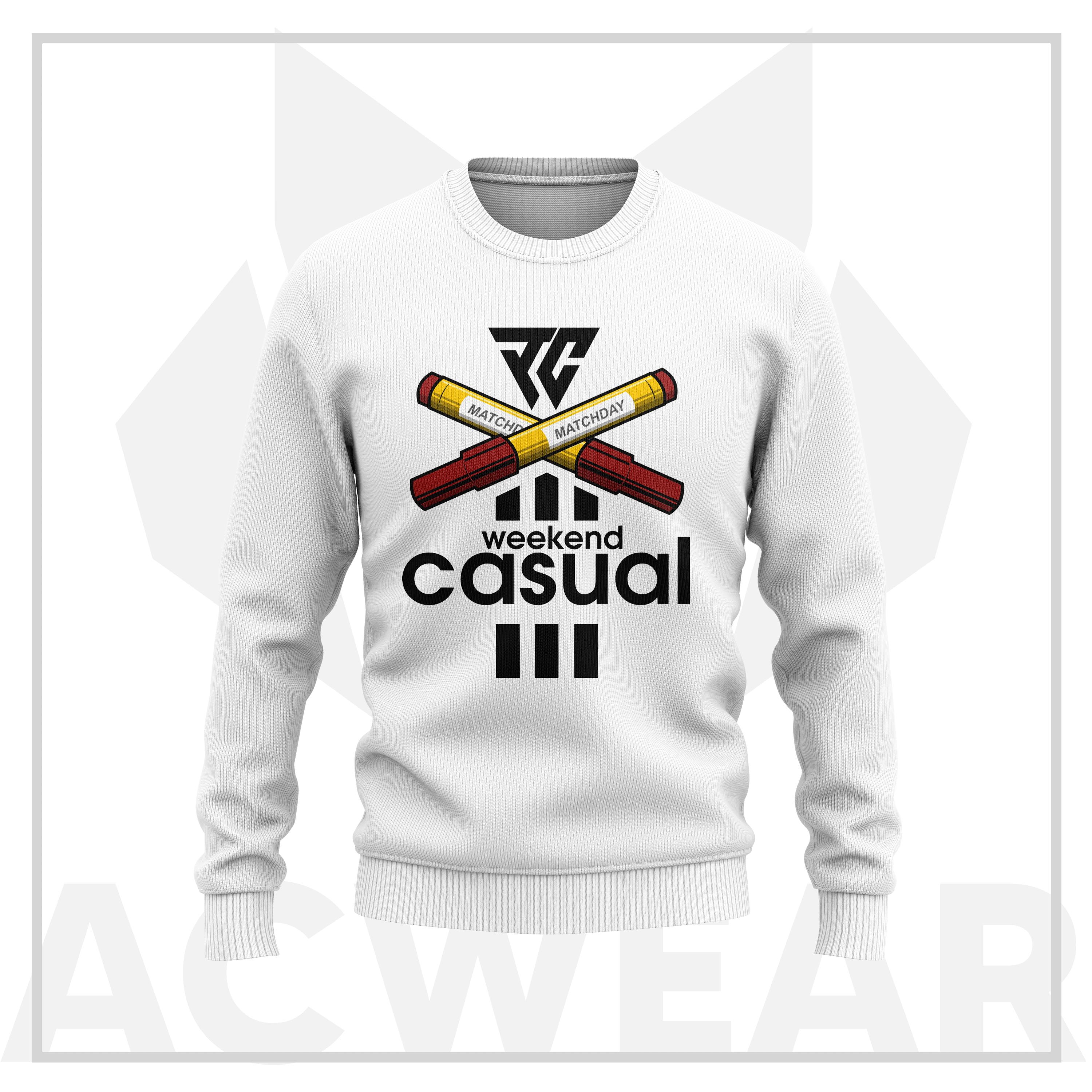 Weekend Casual Beyaz Sweatshirt